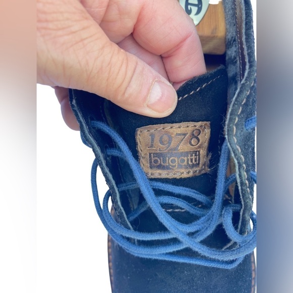 Bugatti Desert Lace Up Ankle Boots Black Men 42 (US 9) - Picture 11 of 16